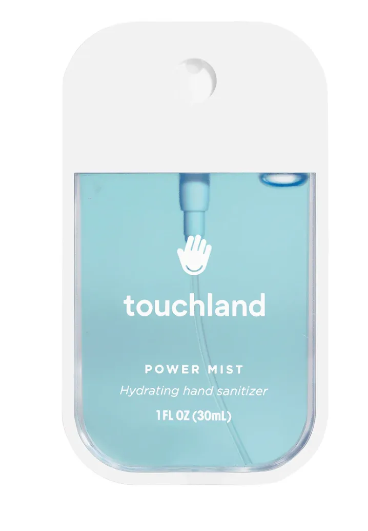 Antibacterial de Manos Hidratante Power Mist Sandalo Azul 30ml,  Touchland